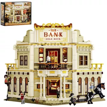 Lumibricks Western Bank Heist Σετ Δόμησης 1050 Τεμ.