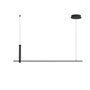 Φωτιστικό οροφής 20W LED μαύρο 1200lm