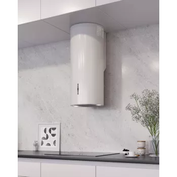 MAAN Elba 2 W835 απορροφητήρας τοίχου λευκό 80 cm