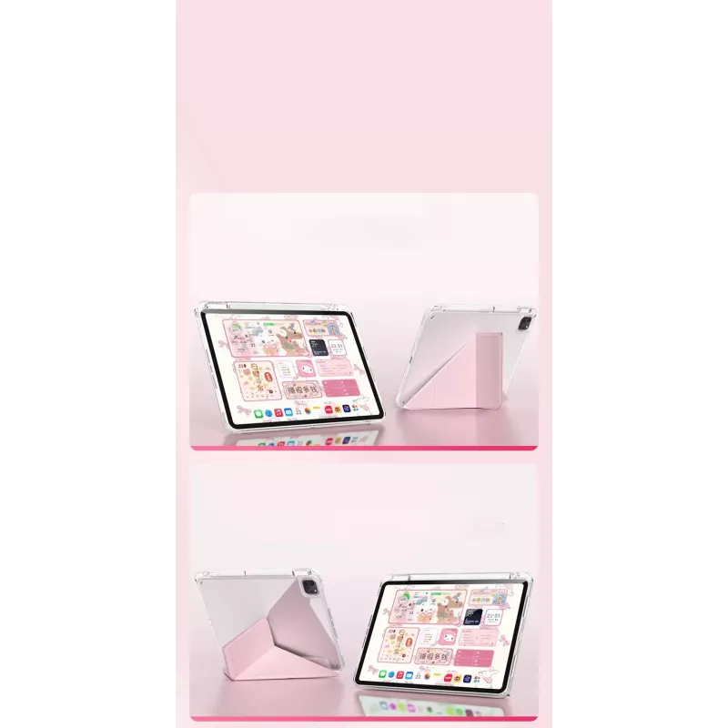 MACHINO TAB Case για iPad Pro 11 2024 Ροζ