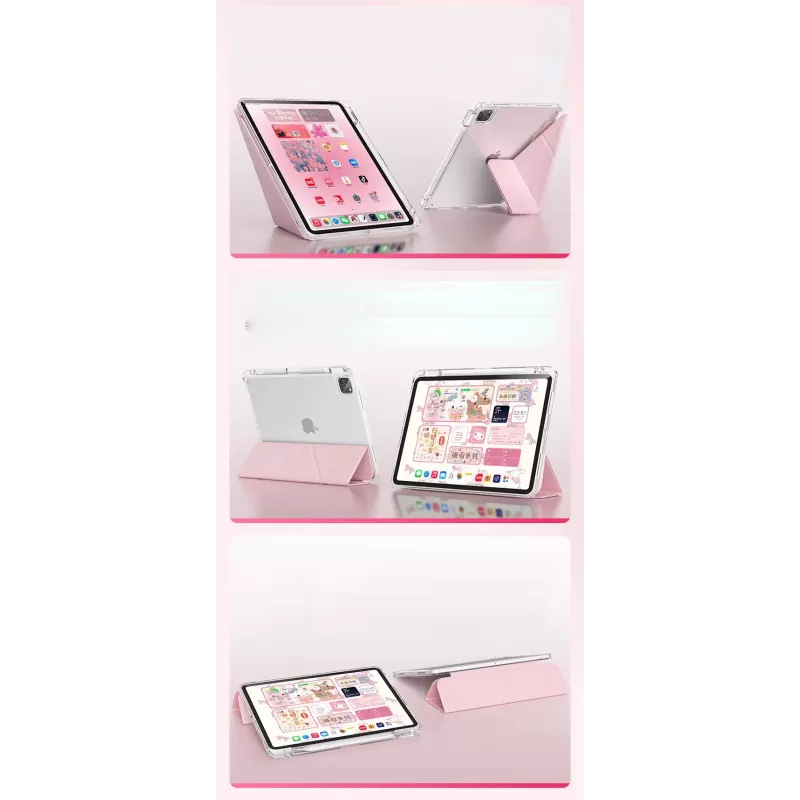 MACHINO TAB Θήκη για iPad Pro 13 2024 Ροζ