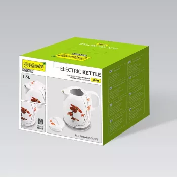 Maestro MR-066 Κεραμικός βραστήρας κόκκινο 1,5L 1200W