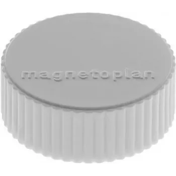 MAGNETOPLAN HOLTZ Discofix Στρογγυλός μαγνήτης Magnum, Γκρι, Συμπαγής πυρήνας φερρίτη, 2,0 kg δύναμη συγκράτησης 1660001
