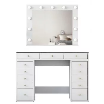 Τραπέζι μακιγιάζ Kalune Design BJ118 - 2789 λευκό
