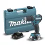 Makita DF332DSAE 12V Max CXT Σετ άψηφου κατσαβιδιού-δράπανου (2x2,0 Ah)