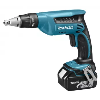 Makita DFS451RFJ 18V Επαναφορτιζόμενο Κατσαβίδι Γυψοσανίδας