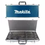 MAKITA Σετ τρυπανιών και καλεμιών SDS-Plus 10 τεμ. Αλουμινένια βαλίτσα D-42385