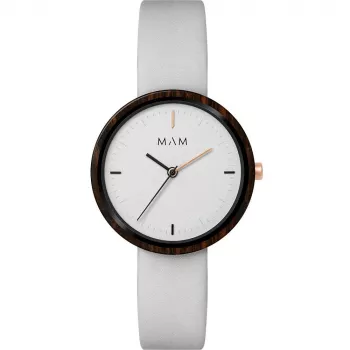 MAM Ferra unisex ρολόι MAM658 33mm ασημί μαύρο