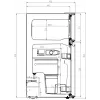 Manta MM545DBK Ψυγείο 88L Μαύρο