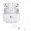 Manta MTWS008W Rytmo White True Wireless Ακουστικά Bluetooth 5.0 με Θήκη Φόρτισης
