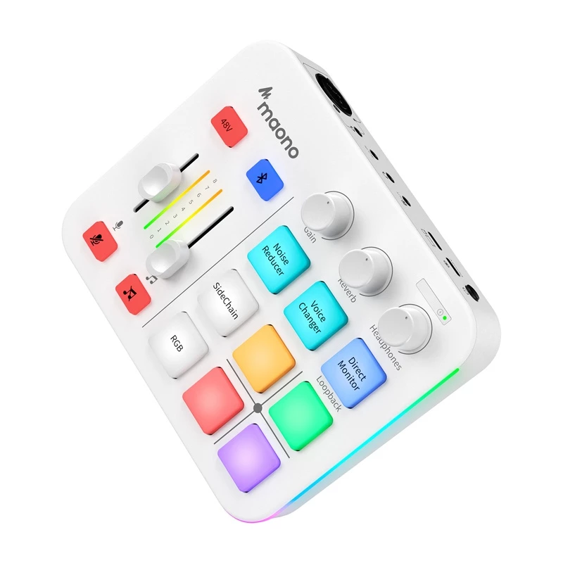Maono G1 Neo USB-C Audio Interface κάρτα ήχου - λευκή