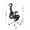 MARK ADLER Visioner 8.3 Black N καρέκλα γραφείου