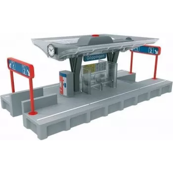 Märklin 72213 H0 αποβάθρα με ενσωματωμένο φωτισμό, πολύχρωμο πλαστικό, κλίμακα 1:87, από 15 ετών