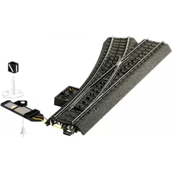 Märklin 74471 H0 C-Gleis ηλεκτρική αλλαγή, δεξιά