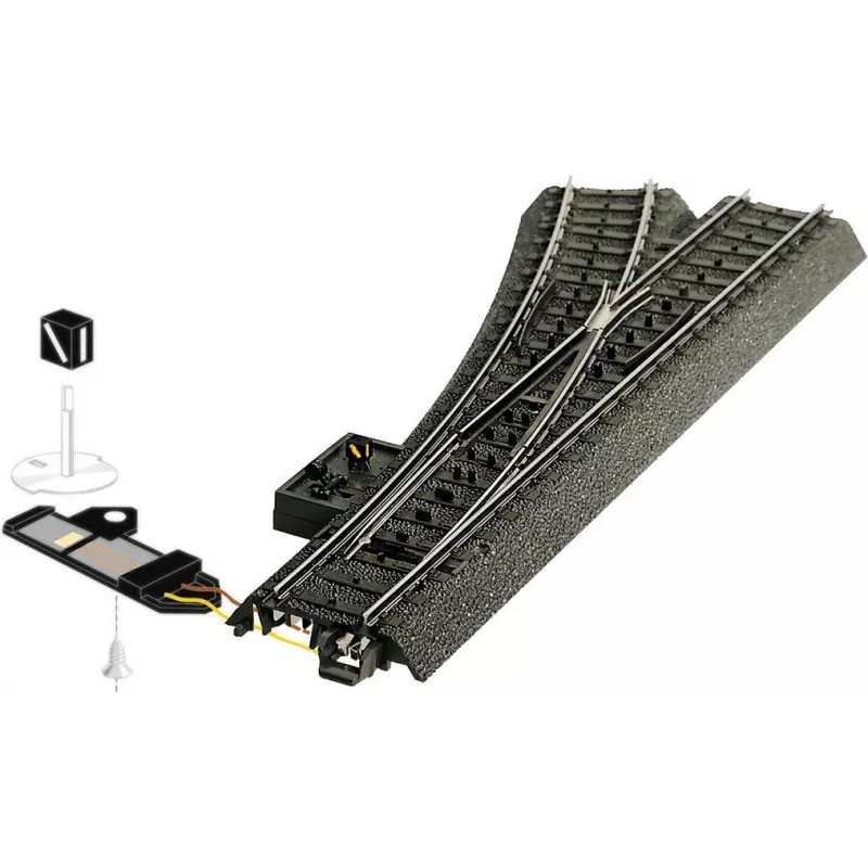 Märklin 74471 H0 C-Gleis ηλεκτρική αλλαγή, δεξιά