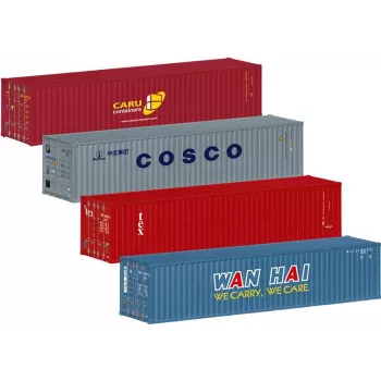 Märklin 76552 H0 Σετ κοντέινερ 20ft, 2 τεμ., Πλαστικό, για βαγόνια μοντέλου σιδηροδρόμου