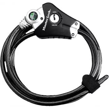 Master Lock Python ρυθμιζόμενο συρματόσχοινο ασφαλείας 10mm 8428EURDPRO