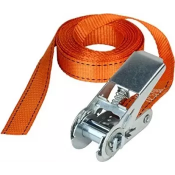 Master Lock Ratchet Tie-Down Strap 3209EURDAT - 5m, 400kg WLL, πορτοκαλί