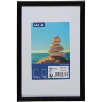 MAUL 1934490 Κορνίζα - Πλάκες MDF - Πλαστικό - Πολυανθρακικό (PC) - Μαύρο - Επιτραπέζια - 10 x 15 cm - Ορθογώνια