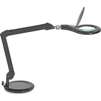 MAUL LED μεγεθυντικός φακός Makro με βάση μαύρο