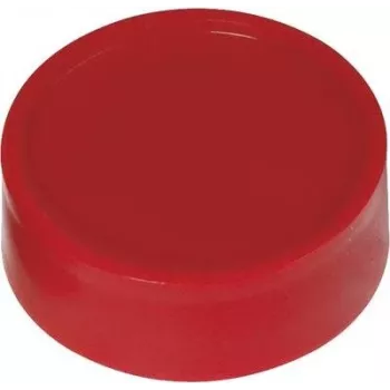 MAUL στρογγυλός μαγνήτης Ø 34 mm κόκκινο 10 τεμ. (61733-25)