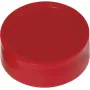 MAUL στρογγυλός μαγνήτης Ø 34 mm κόκκινο 10 τεμ. (61733-25)