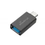 MEDIARANGE MRCS216 Προσαρμογέας USB-A σε USB-C, Μαύρο, 5 Gbit/s