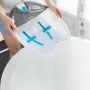 MEDISANA FS 350 ποδόλουτρο με μασάζ φυσαλίδων και δονήσεων, θέρμανση, ροδάκια, εξαρτήματα πεντικιούρ