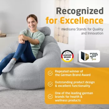 Medisana RS100 Bubble Sofa με μασαζ, Γκρι
