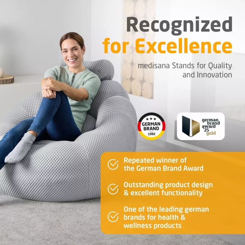 Medisana RS100 Bubble Sofa με μασαζ, Γκρι