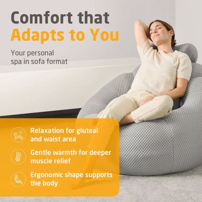 Medisana RS100 Bubble Sofa με μασαζ, Γκρι