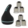 MEDIVON Eclipse Cupping Massager με κύπελλα - Δυναμική θεραπεία κενού, κόκκινο φως & θέρμανση, 12 επίπεδα, ασύρματο
