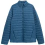 ανδρικό μπουφάν με πούπουλα 4F M239 Denim Blue 4FAW23TDJAM239 32S