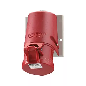 MENNEKES CEE Επίτοιχη πρίζα 16 A 5-πολική 6h 400 V IP44 TwinCONTACT