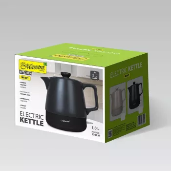 MEO βραστήρας 1L MR-071-BLACK MAESTRO