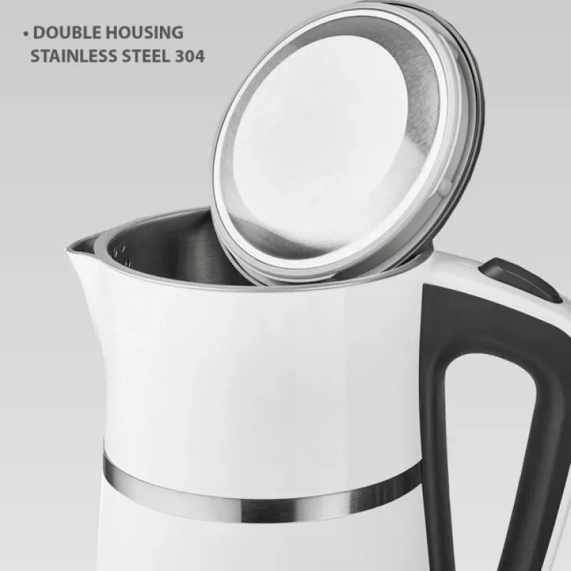 MEO MR-030-WHITE Βραστήρας 1,7 l 2200 W Λευκό