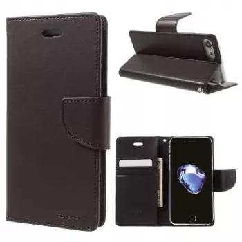 Mercury Apple iPhone X/XS Bravo Diary Καφέ Θήκη Πορτοφόλι Folio