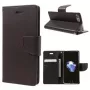 Mercury Apple iPhone X/XS Bravo Diary Καφέ Θήκη Πορτοφόλι Folio