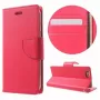 Mercury Apple iPhone X/XS Bravo Diary Hot Pink Θήκη πορτοφόλι folio