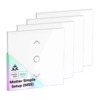 MEROSS MRS100MA(EU) Smart Wi-Fi (Matter) διακόπτης ρολών (συσκευασία 4 τεμ.)