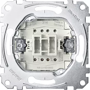 Merten μηχανισμός διακόπτη 1-πολικός 10A 250V MEG3050-0000