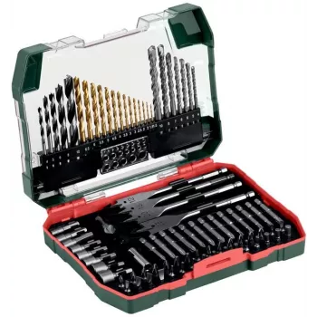 Metabo 626708000 σετ 86 τεμ. τρυπανιών και καρυδακίων σε βαλίτσα