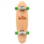 Meteor Cannabis πράσινο-καφέ-πορτοκαλί Mini Cruiser skateboard 22 ιντσών