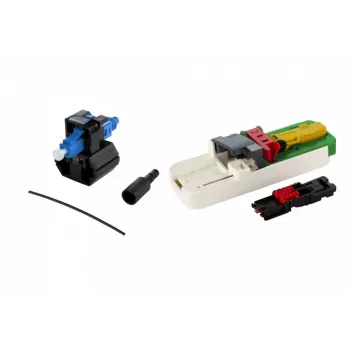 METZ CONNECT BTR NETCOM 1509QAJO002C-E LC/UPC σύνδεσμος οπτικής ίνας, OS2 Singlemode, συσκευασία 20 τεμ.