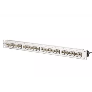 METZ CONNECT C6Amodul 24-Port Patchpanel, 1U, Ανοξείδωτο ατσάλι 130B11P1-E-90