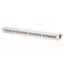 METZ CONNECT C6Amodul 24-Port Patchpanel, 1U, Ανοξείδωτο ατσάλι 130B11P1-E-90
