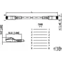 METZ CONNECT Cat6a SF/UTP καλώδιο δικτύου patch 1 m πορτοκαλί