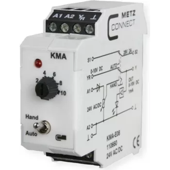 METZ CONNECT KMA-E08 Ρελέ Διεπαφής 24 V DC 1 CO 8 A Λευκό 110660