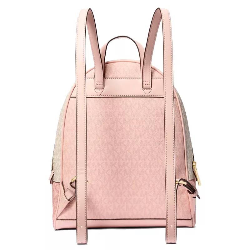 Michael Kors Grab Backpack 35S5GRAB6VCRN Vanilla/Acorn Επικαλυμμένο Καμβά