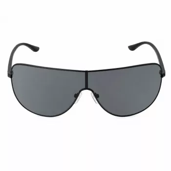 Michael Kors ανδρικά γυαλιά ηλίου MK-1113-BLACK - ορθογώνιο πλαίσιο από ασετάτ με φακούς καπνού